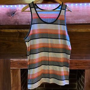 Mossimo men’s striped tank top, size medium.